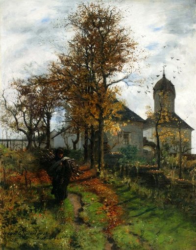 Abandoned clergy house by Albert Chmielowski